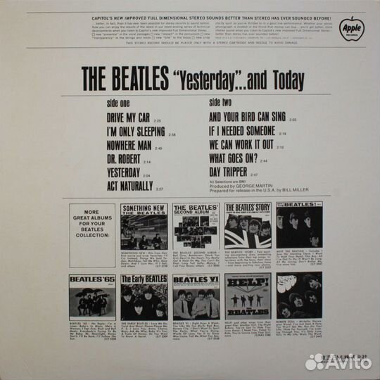 The Beatles / Yesterday And Today (LP)