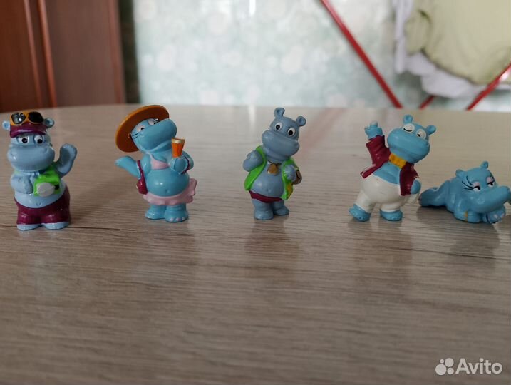 Киндер бегемоты палубные/пляжные