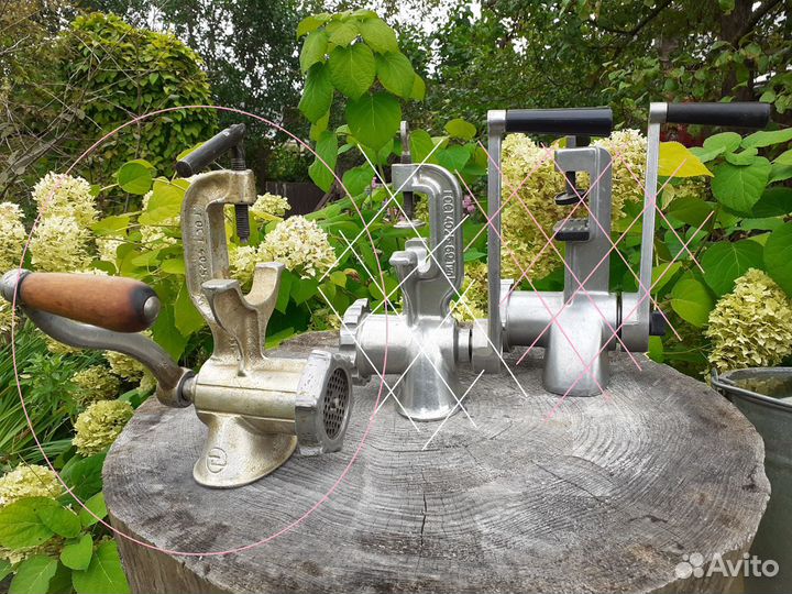 Мясорубка ручная механическая СССР 1985г