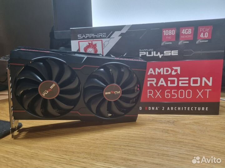 Видеокарта AMD Radeon rx 6500 xt 4gb Sapphire