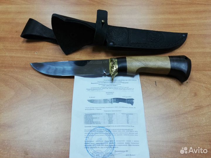 Нож св-Клинок Глухарь (комби)