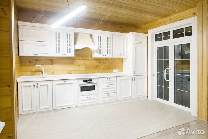 Кухни из массива дерева Кантри