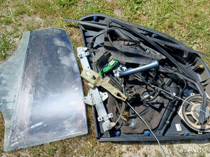 Дверь задняя левая kia rio 3 седан