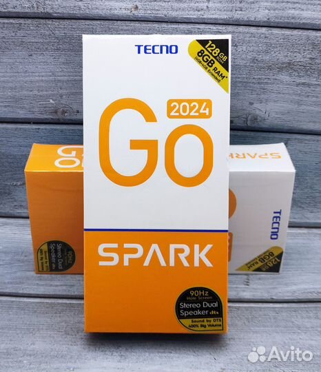 TECNO Spark Go 2024, 4/128 ГБ