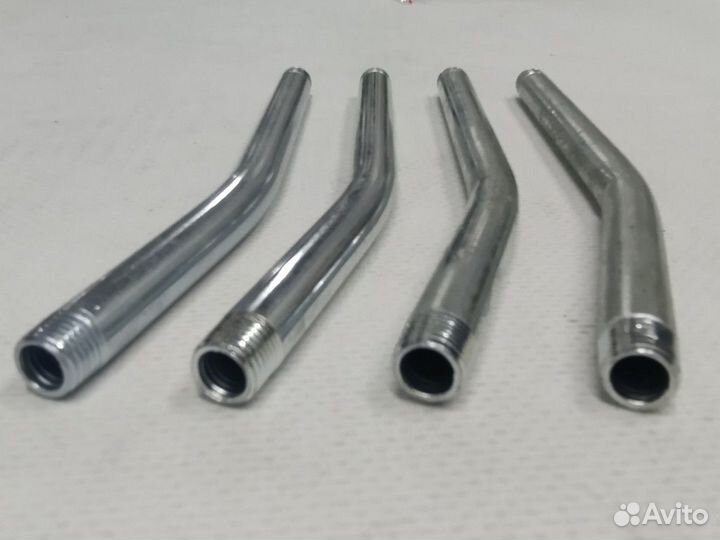 Трубка для шприца изогнутая М10х1 Pressol 12635