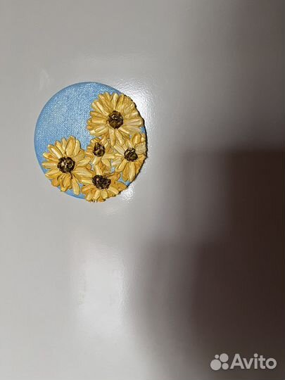 Картина маслом на холодильник