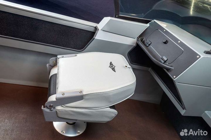 Катер Волжанка 460фиш с мотором yamaha 60 лс