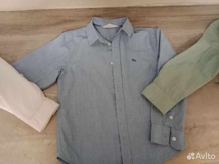 Рубашки на 6-7 лет (122 размер) h&m
