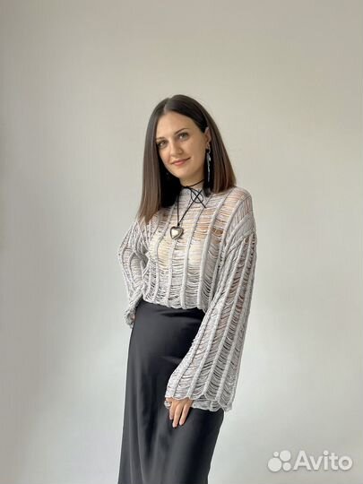 Джемпер сетка