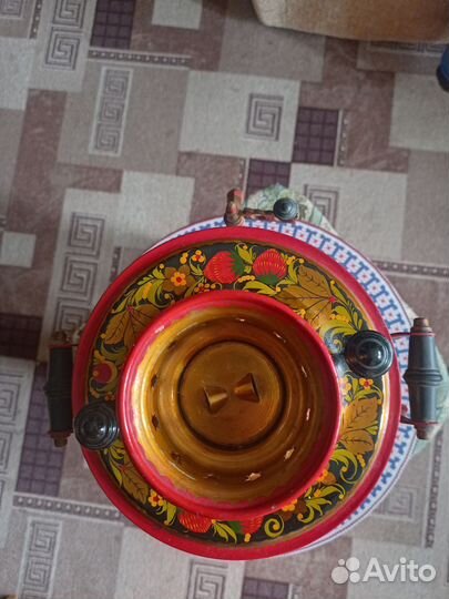 Самовар электрический расписной СССР