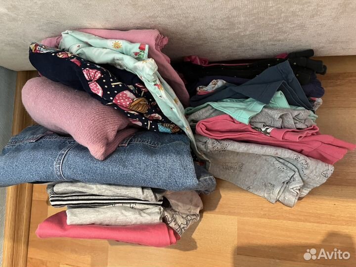 Пакет одежды и обуви для девочки 80-92
