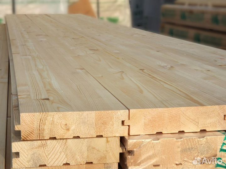 Шпунтованная доска, сорт А, для стройки, доставка