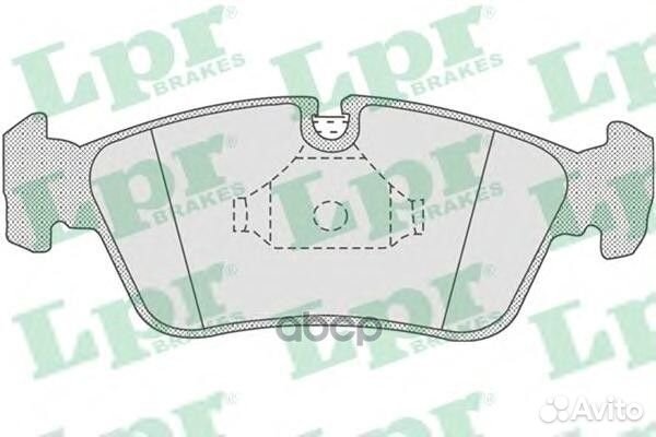 Колодки тормозные BMW E36/E46/Z3 E36/Z4 E85 98