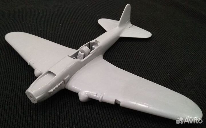 Ил-2 с 37мм пушкой нс-37 7286 1/72 Звезда