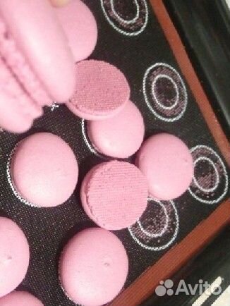 Крышечки макаронс/пирожные макарон