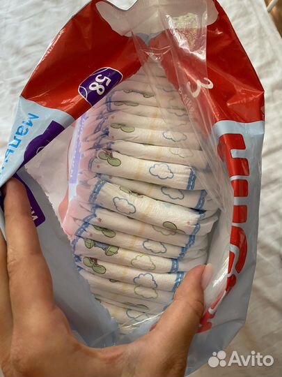 Подгузники-трусики huggies 3 6-11 кг