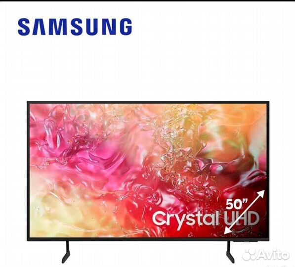 Телефизор Samsung crystal UHD DU7100 125см