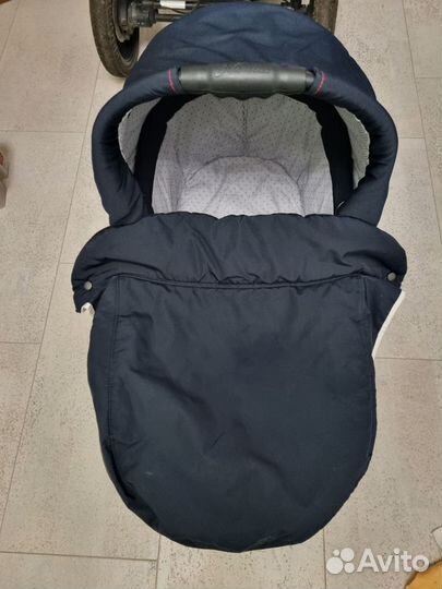 Коляска Hartan racer gts 2 в 1 2019 г. синяя