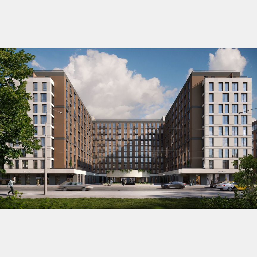 1-к. апартаменты, 40,3 м², 10/10 эт.