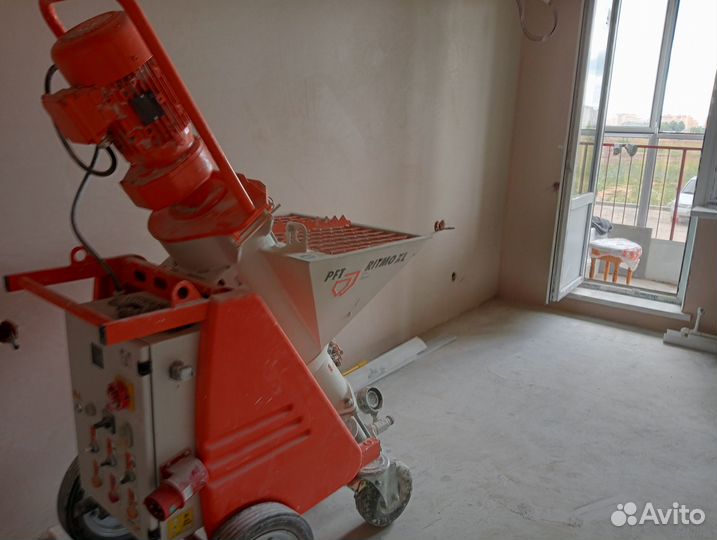 Аренда штукатурной станции с оператором