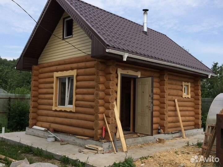 Сруб бани 3 на 4 с доставкой