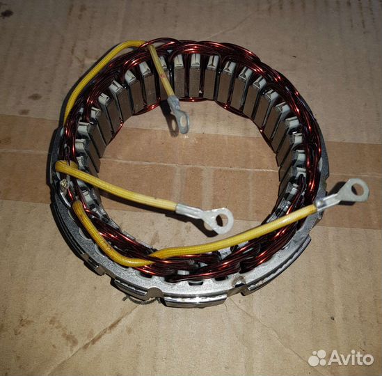 Обмотка (статор) генератора ваз 2108 21099 новая