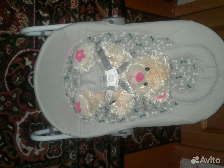 Шезлонг-качели детские электрические