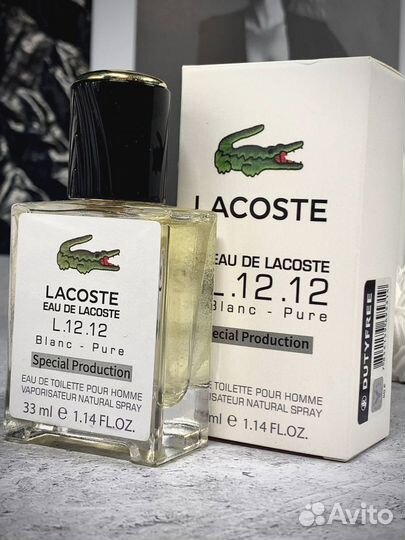 Духи lacoste 33мл