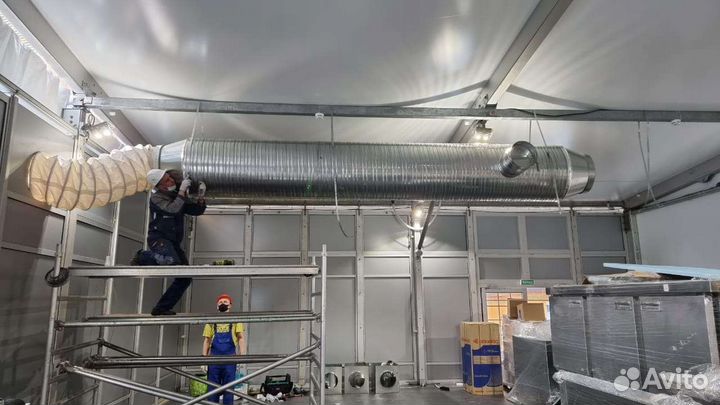 Монтаж, ремонт систем вентиляции и кондициониров