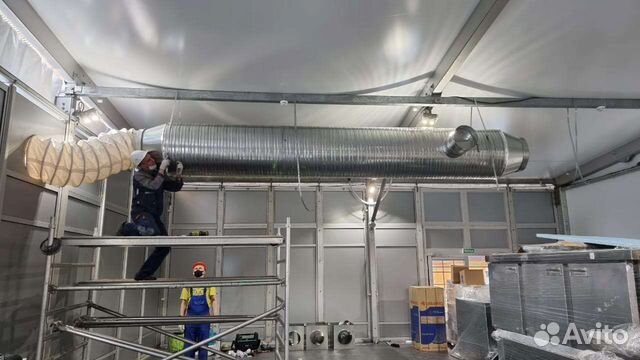 Монтаж, ремонт систем вентиляции и кондициониров