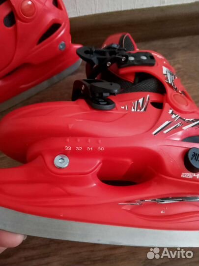Коньки детские с 30-33