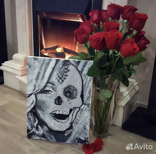 Картина Не сотвори себе кумира моя Мэрилин