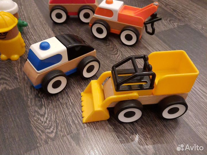 Машинки человечки конструктор IKEA