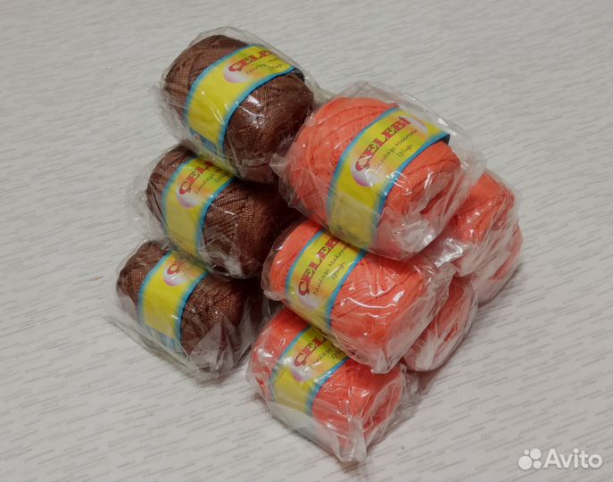 Пряжа шнур для плетения макраме и вязания сумок