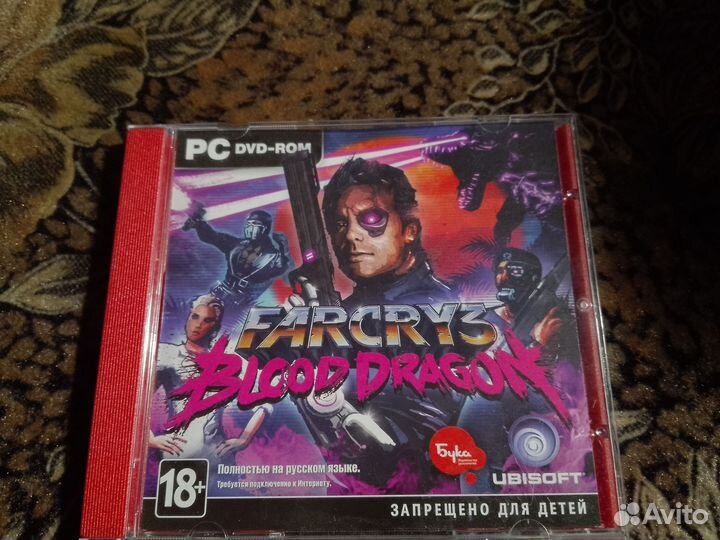 Диск с игрой far cry3 blood dragon
