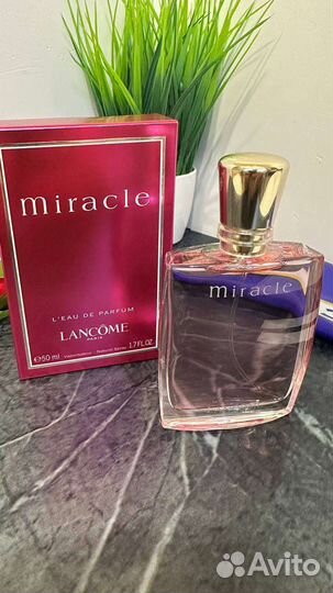 Lancome Miracle 50мл распечатанные для фото