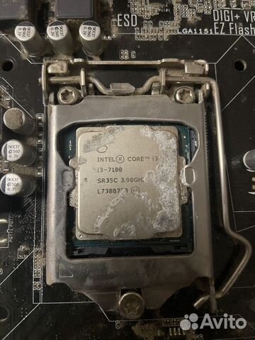 Процессор intel core i3 7100 купить в Биробиджане | Электроника | Авито