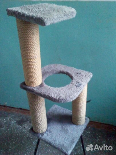 Домик3,когтеточ.3,лежак,игрушка,лоток