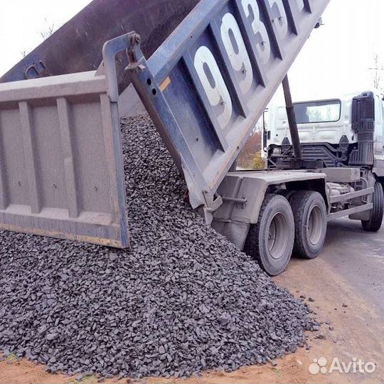 Щебень вторичный