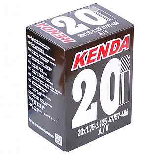 Камера Kenda, 20x1.75-2.125", 32мм, Schrader