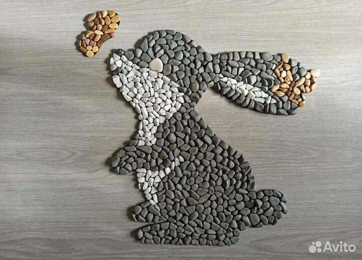 Детские массажные коврики из гальки