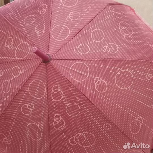 Зонт трость женский б/у