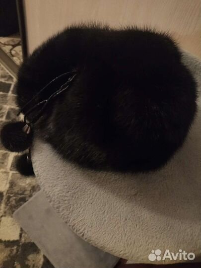 Берет норковый