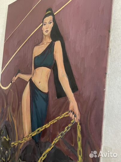 Картина маслом на холсте 