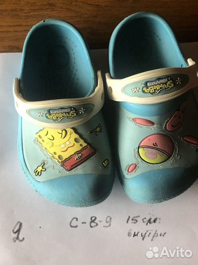 Шлепанцы crocs детские