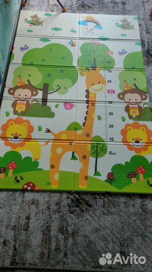 Развивающий коврик на пол для ползанья