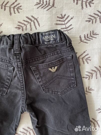 Джинсы Armani baby (размер 80)