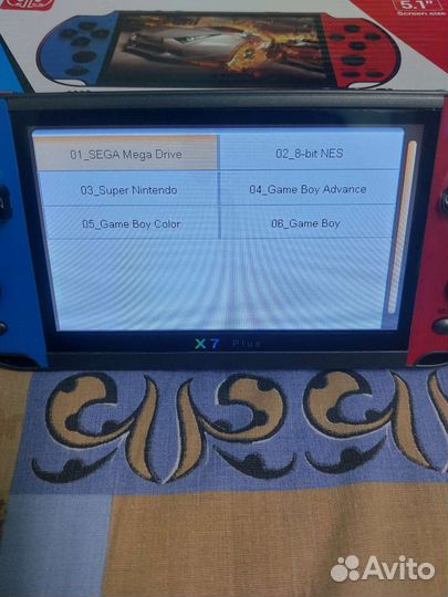Портативная игровая приставка X7 Plus