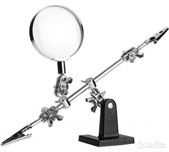 Держатель с лупой