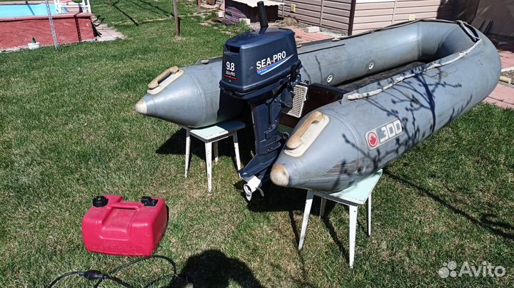 Продаю лодку Юкона 300 Канада и мотор Hidea HD5FHS